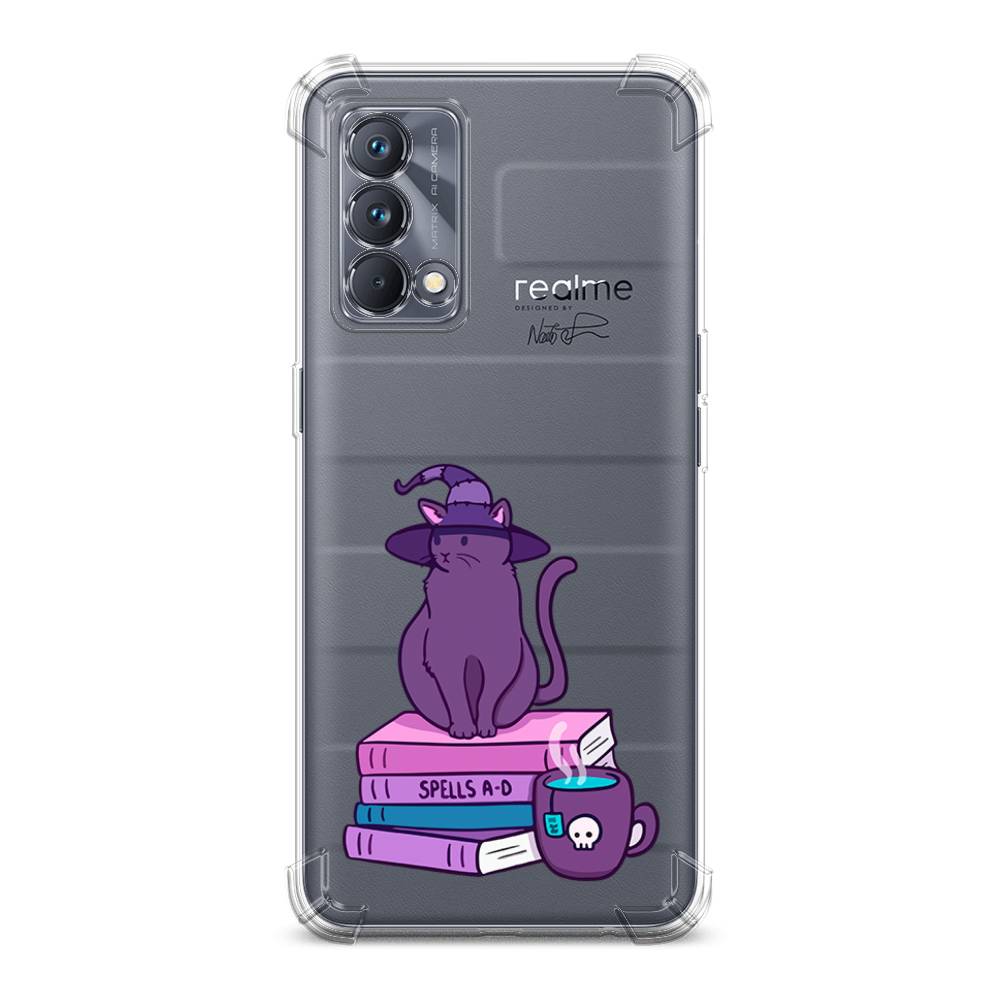 

Чехол Awog на Realme GT Master Edition "Magic Cat", Розовый, 2510451-1