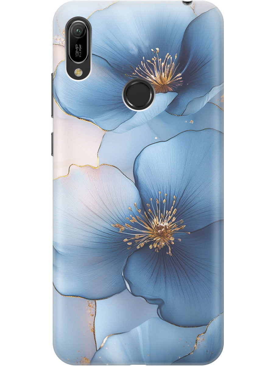 

Чехол на Honor 8A/8A Pro, Huawei Y6 (2019)/Y6 Prime (2019) 827277, Прозрачный;голубой;синий, 720668324
