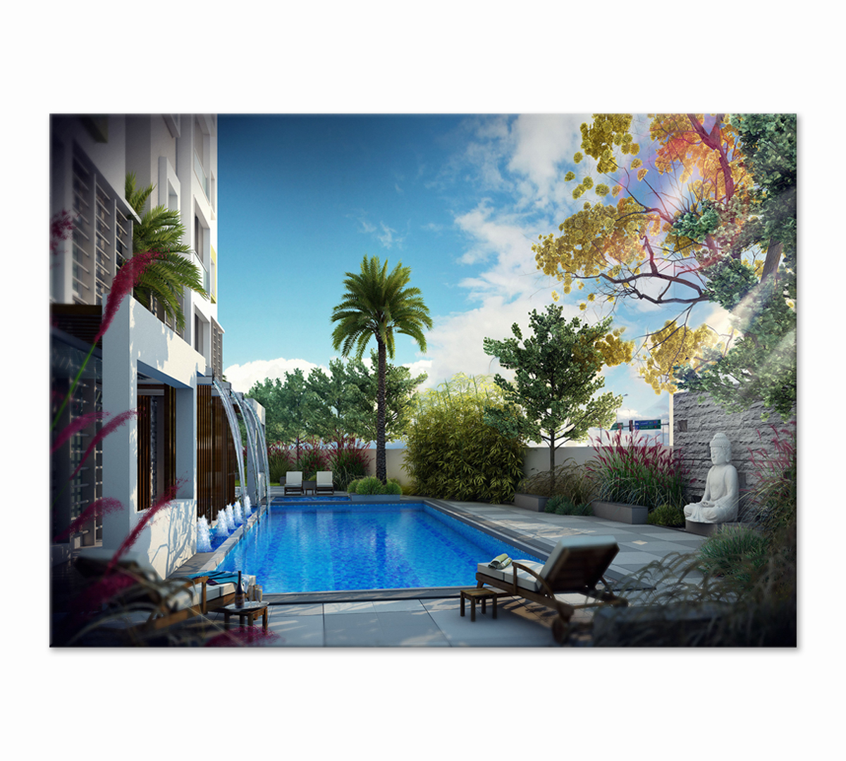 

Картина интерьерная на натуральном холсте Poly Print Art ZK01001833/N/1 40х60 см