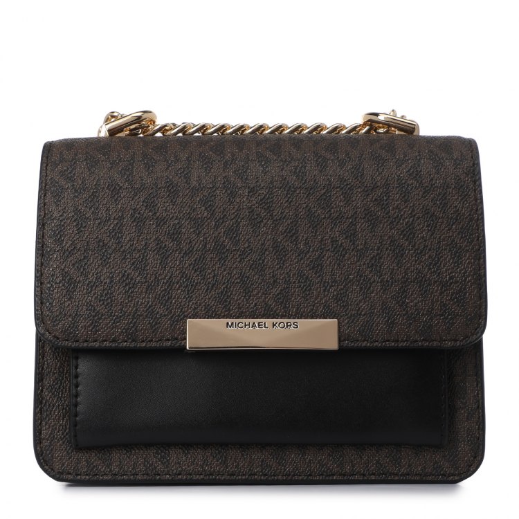 фото Сумка кросс-боди женская michael kors 32h9gj4c0b коричневая