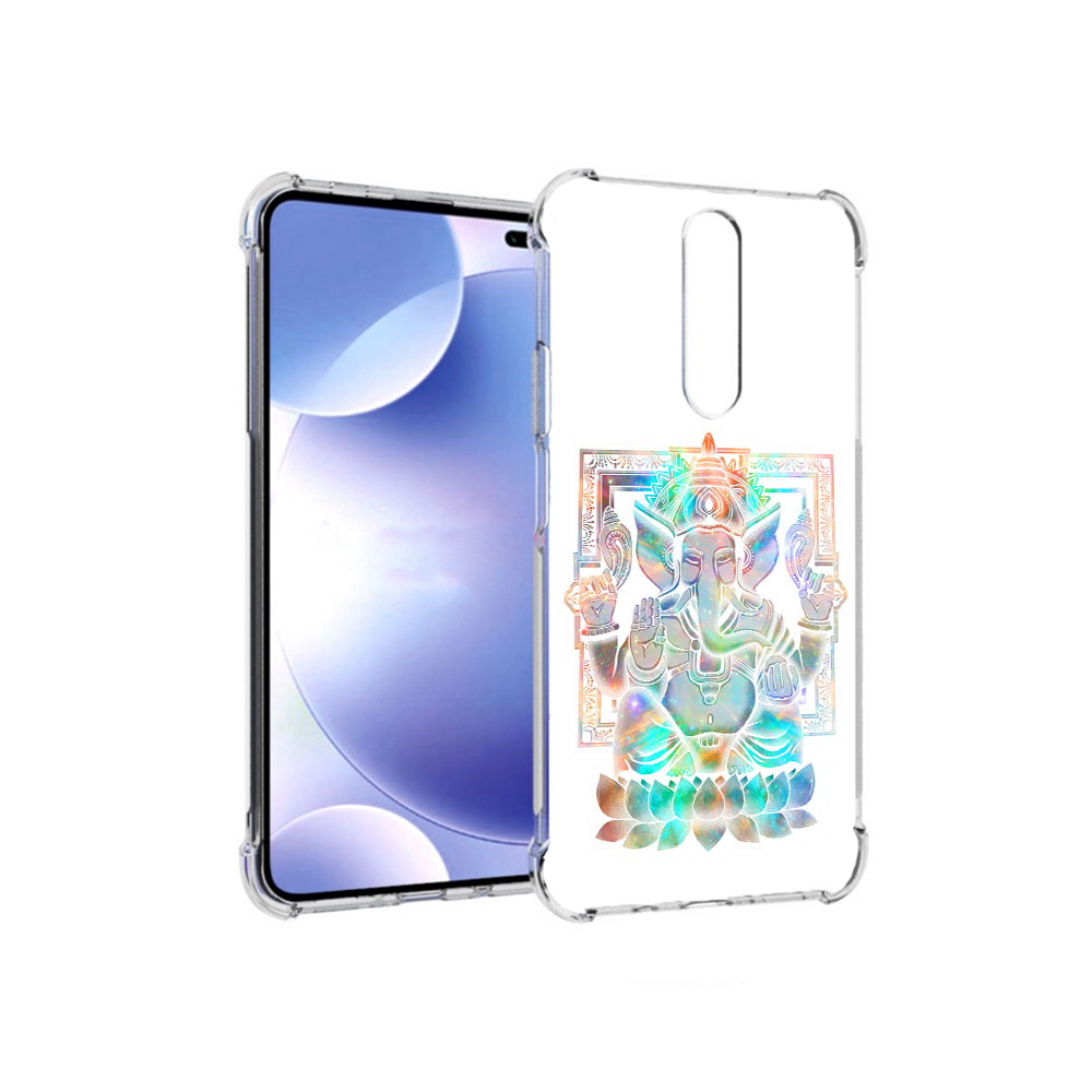 

Чехол MyPads Tocco для Xiaomi Redmi k30 умный слон (PT226950.302.654), Прозрачный, Tocco
