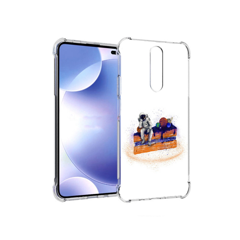 Чехол MyPads Tocco для Xiaomi Redmi k30 торт с планетами (PT226950.302.648)