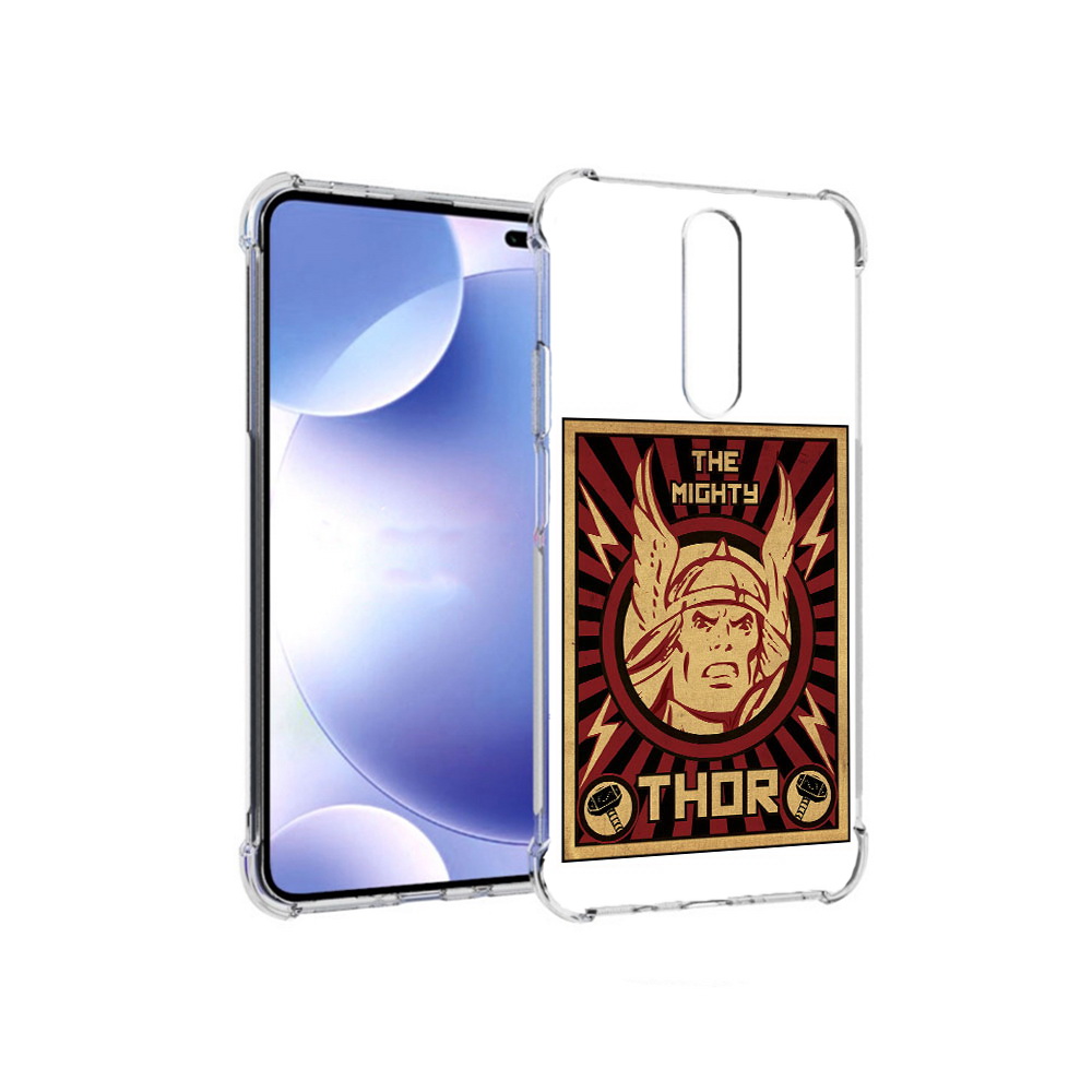 

Чехол MyPads Tocco для Xiaomi Redmi k30 тор лицо (PT226950.302.646), Прозрачный, Tocco