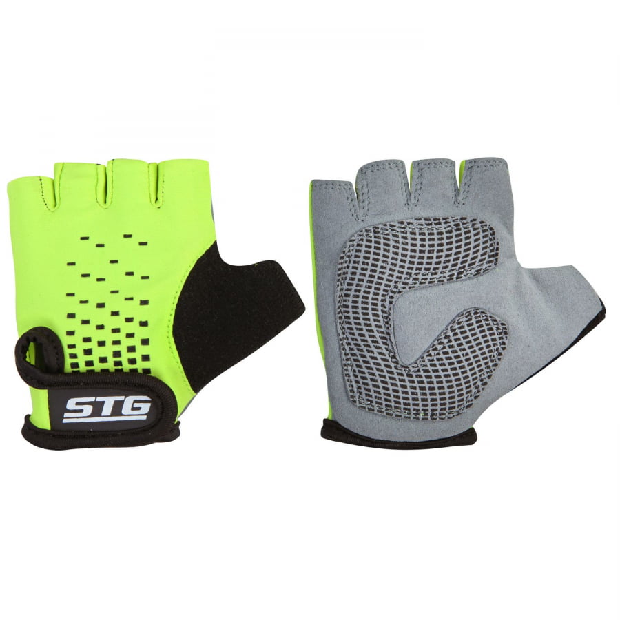 

Велоперчатки STG Kids AL-03-511, green/black, S, Зеленый;черный, Kids AL-03-511