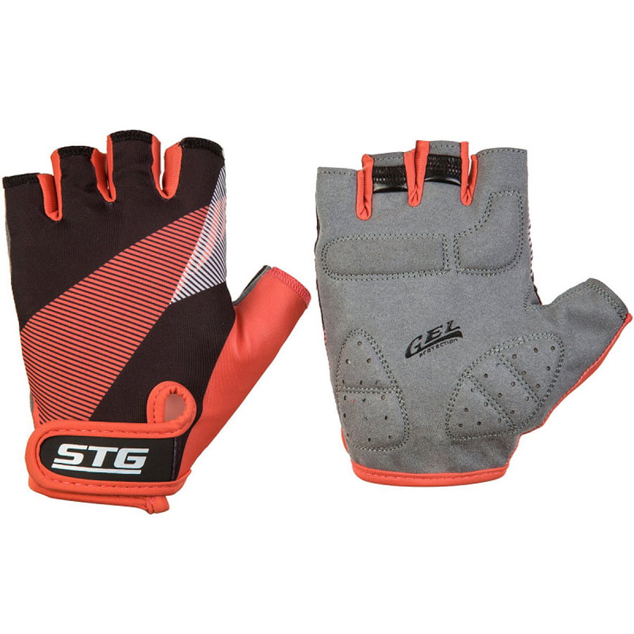 

Велоперчатки STG 912, black/red, XL, Черный;красный, 912