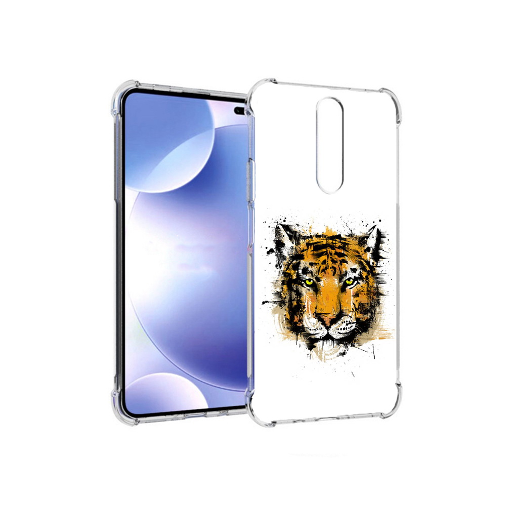 

Чехол MyPads Tocco для Xiaomi Redmi k30 тигруля (PT226950.302.643), Прозрачный, Tocco
