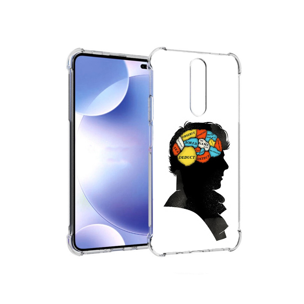

Чехол MyPads Tocco для Xiaomi Redmi k30 темный рисунок (PT226950.302.640), Прозрачный, Tocco