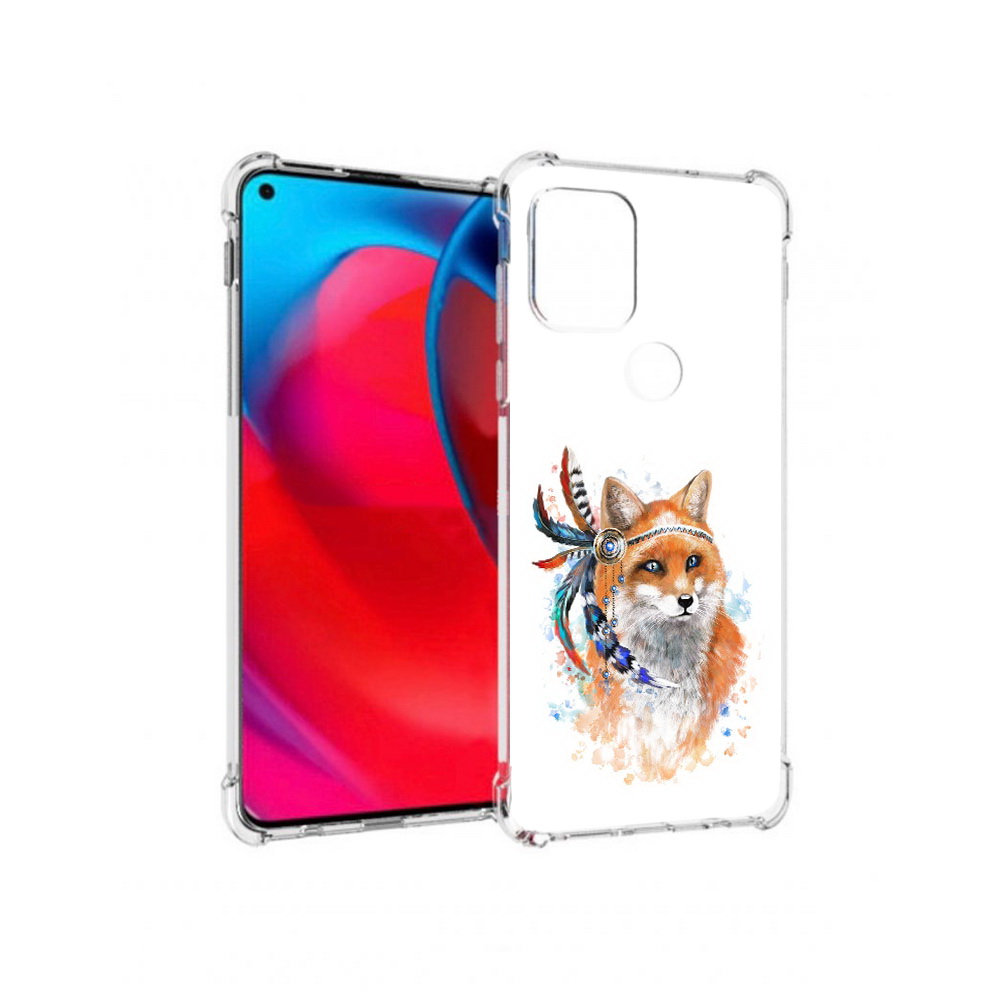 

Чехол MyPads Tocco для Motorola Moto G инду лиса (PT227067.359.377), Прозрачный, Tocco