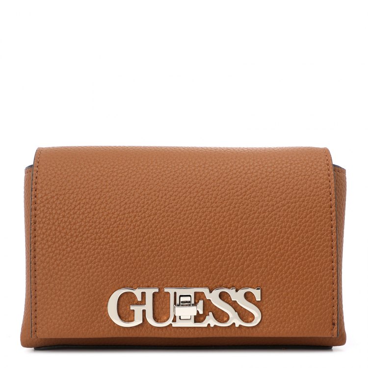 фото Сумка кросс-боди женская guess hwvg7301780 коричневая