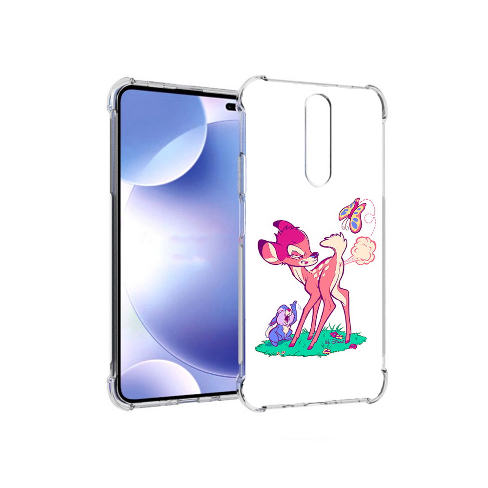 

Чехол MyPads Tocco для Xiaomi Redmi k30 смешной олененок (PT226950.302.610), Прозрачный, Tocco