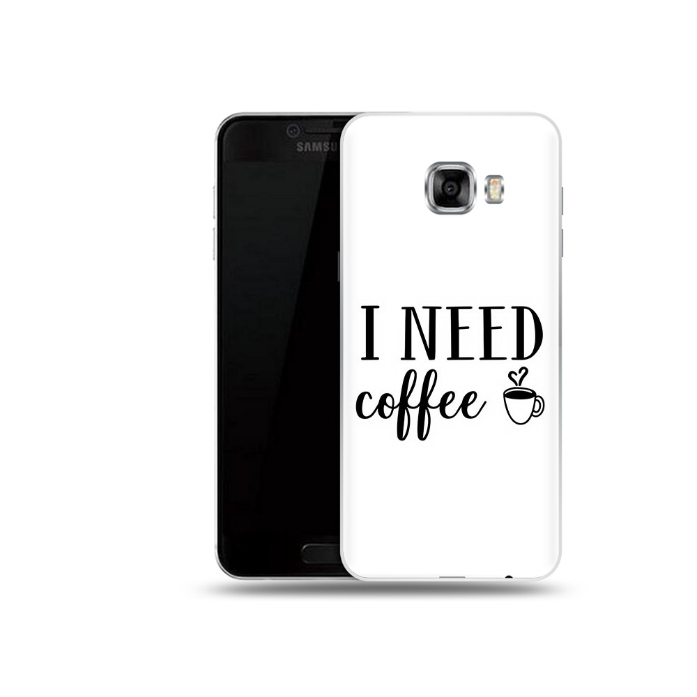 

Чехол MyPads Tocco для Samsung Galaxy C5 (2016) Мне нужен кофе, Прозрачный, Tocco