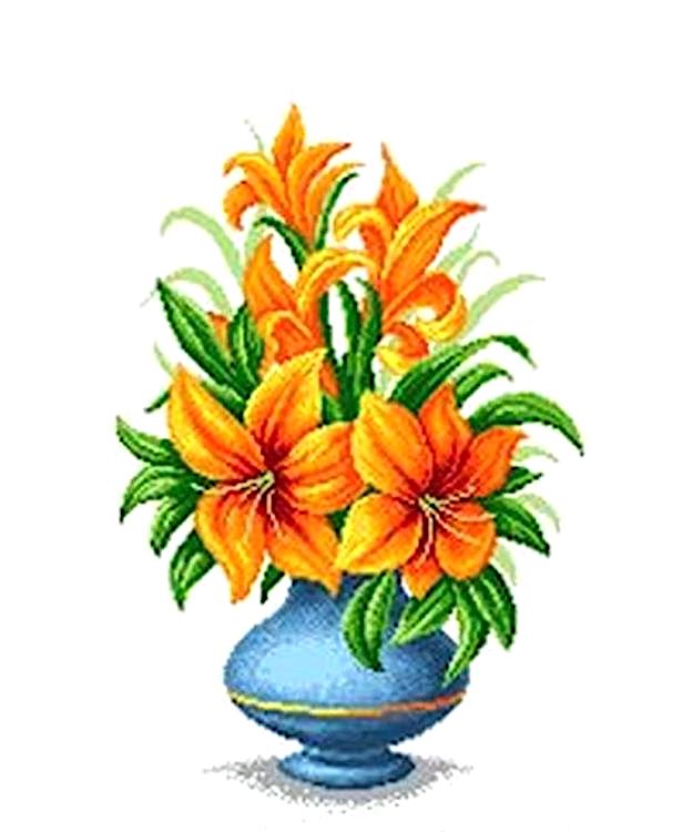 

Рисунок на ткани Летняя краса