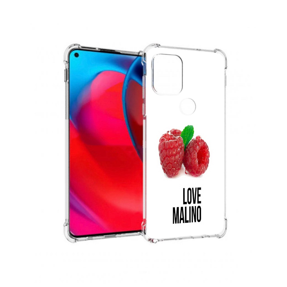 

Чехол MyPads Tocco для Motorola Moto G Бренд лове малино (PT227067.359.36), Прозрачный, Tocco