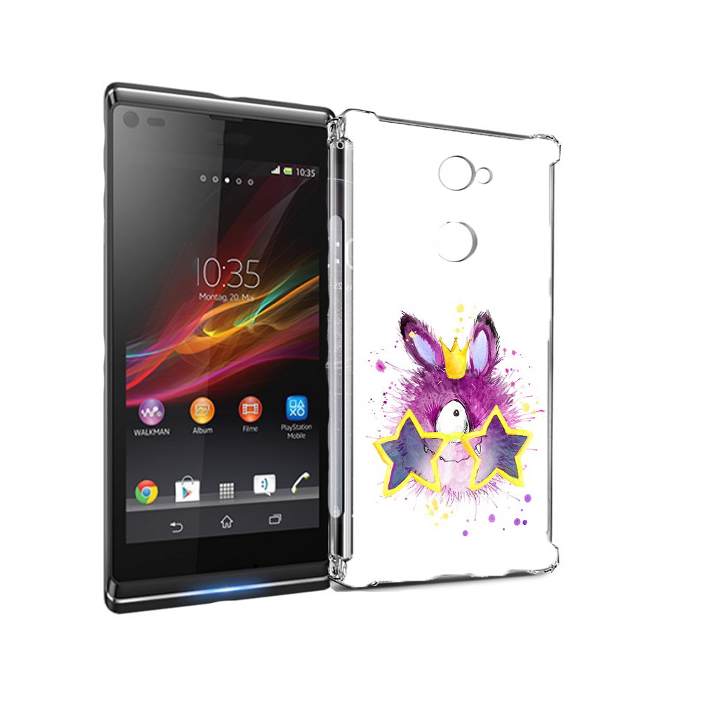 

Чехол MyPads Tocco для Sony Xperia L2 Шуршуля (PT99662.233.202), Прозрачный, Tocco