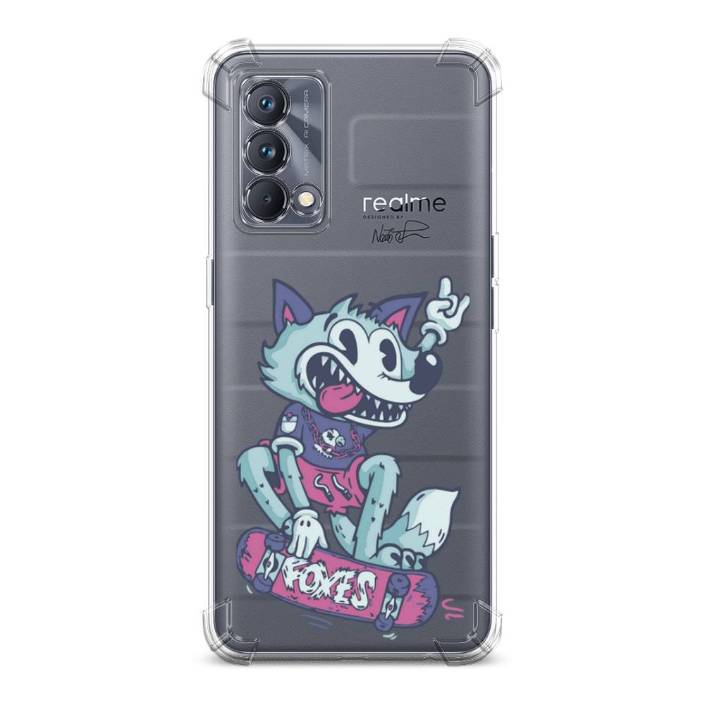 

Чехол Awog на Realme GT Master Edition "Foxes", Голубой;фиолетовый, 2510451-1