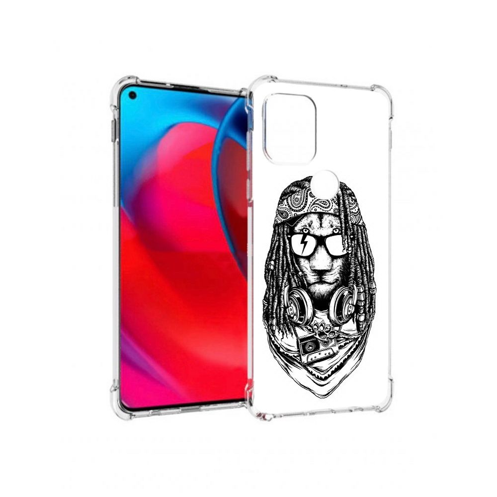 

Чехол MyPads Tocco для Motorola Moto G дреды льва (PT227067.359.338), Прозрачный, Tocco