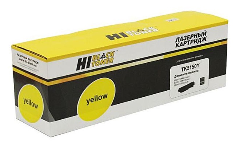 

Картридж для лазерного принтера Hi-Black TK-5150 Y yellow Yellow, совместимый, Желтый