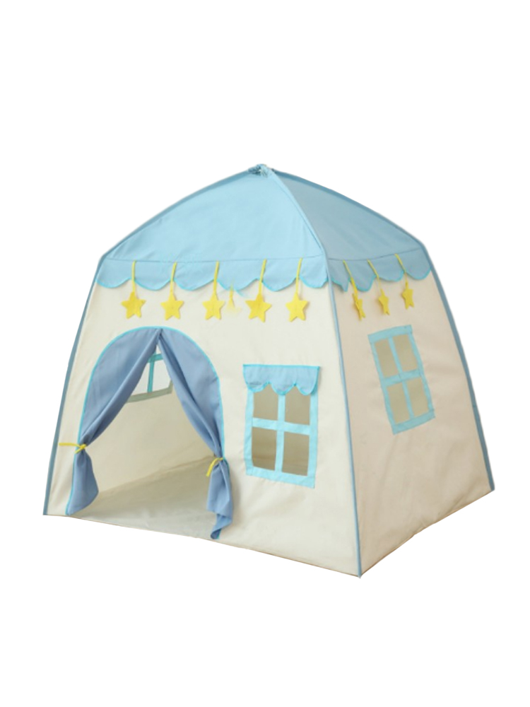 фото Детская палатка-домик urm голубая d00711
