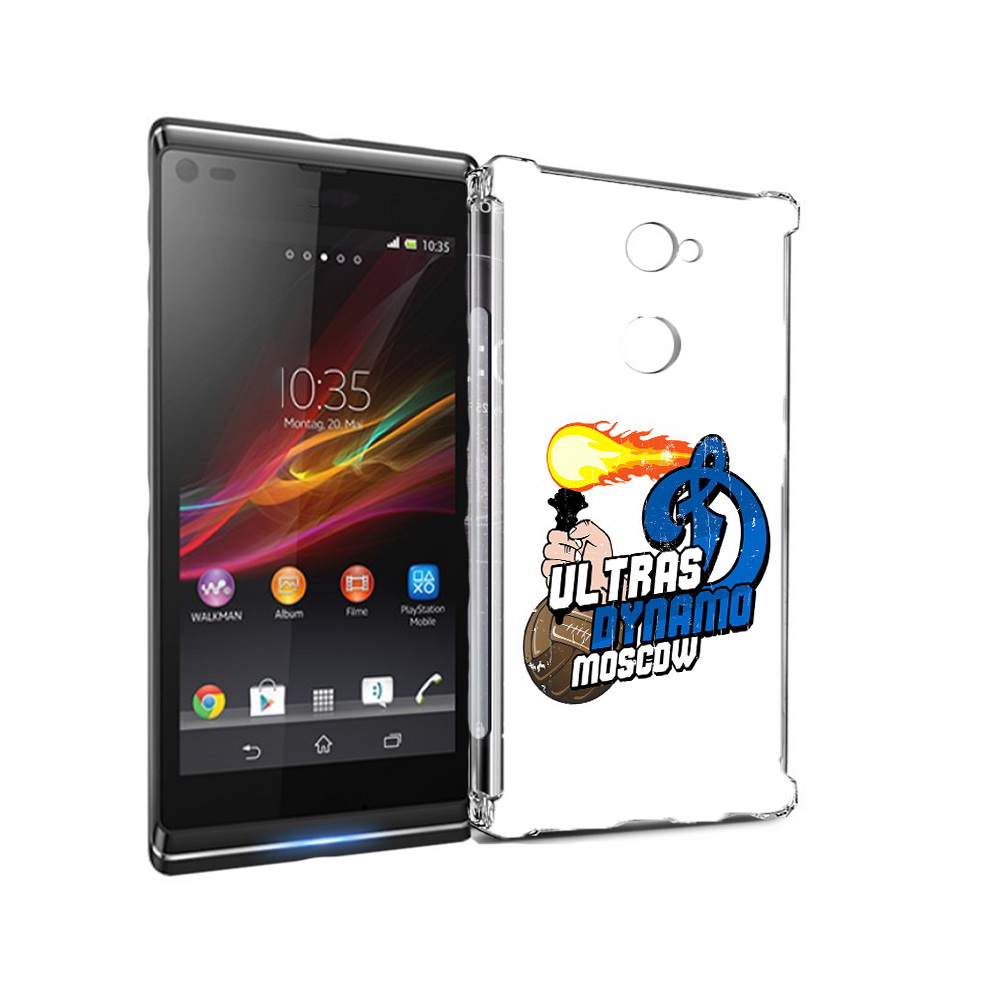 

Чехол MyPads Tocco для Sony Xperia L2 ФК Динамо (PT99662.233.177), Прозрачный, Tocco