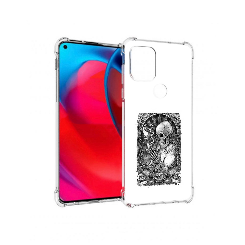 

Чехол MyPads Tocco для Motorola Moto G девушка скелет (PT227067.359.316), Прозрачный, Tocco