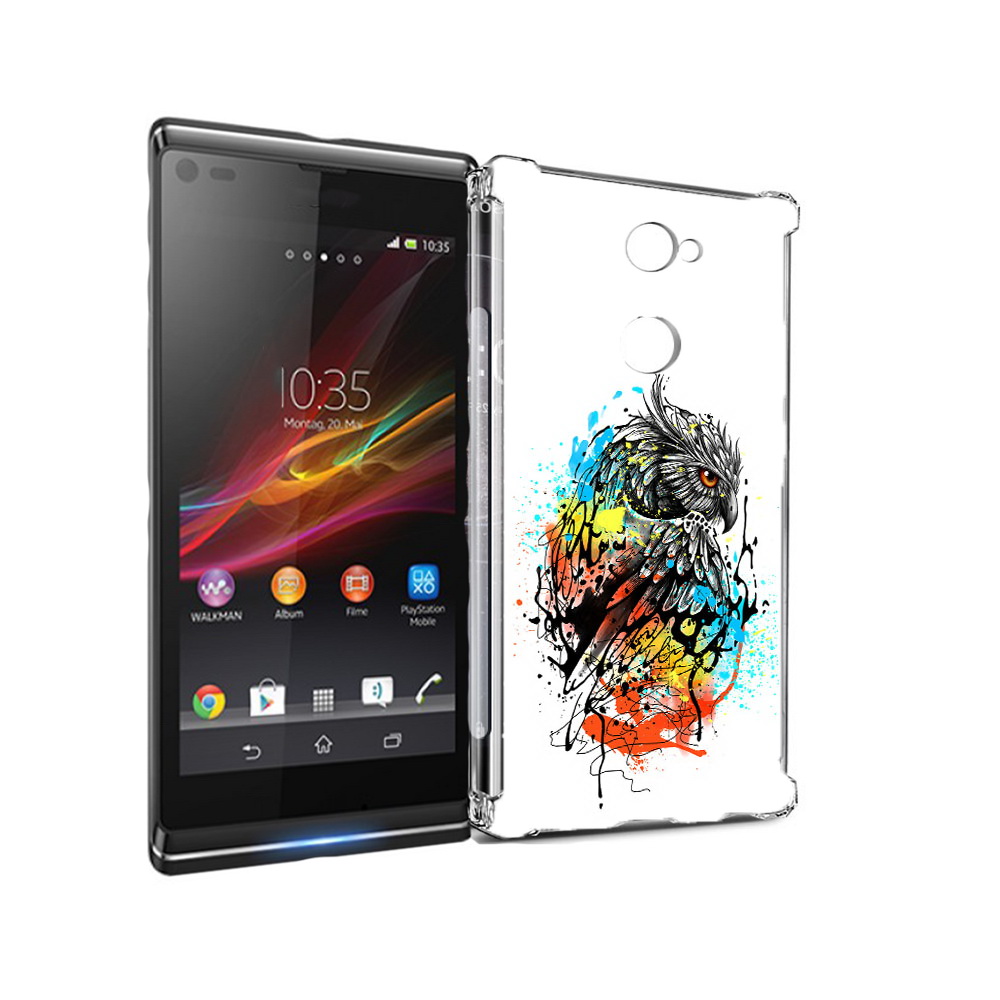 

Чехол MyPads Tocco для Sony Xperia L2 Творческая сова (PT99662.233.170), Прозрачный, Tocco