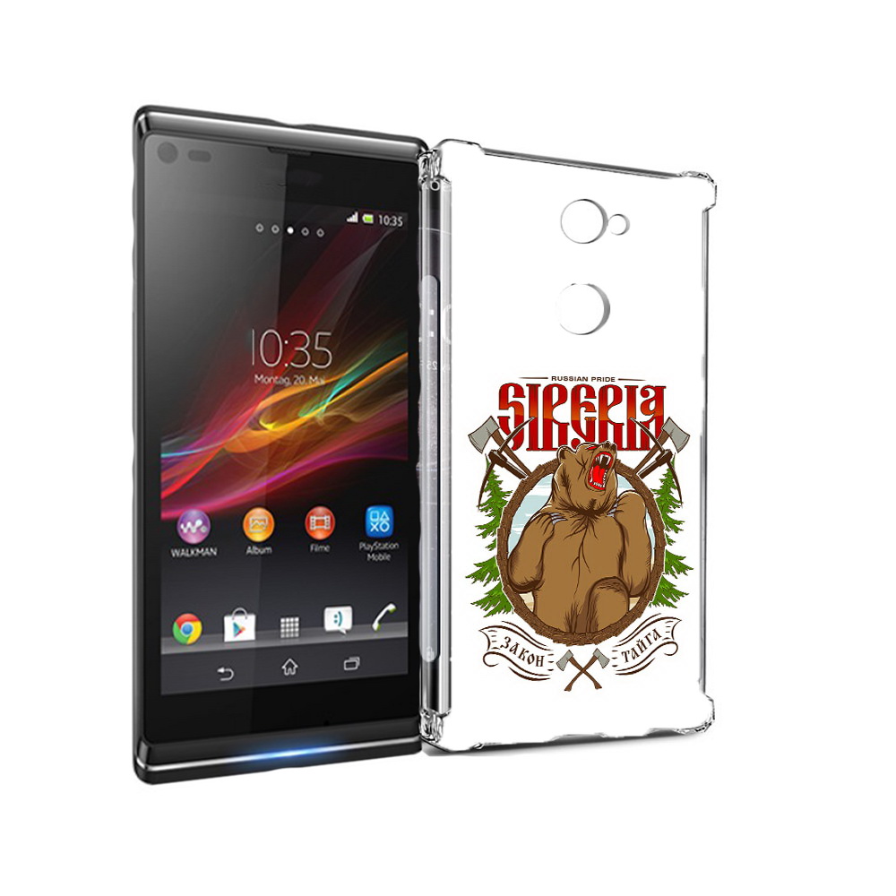 

Чехол MyPads Tocco для Sony Xperia L2 Тайга (PT99662.233.168), Прозрачный, Tocco