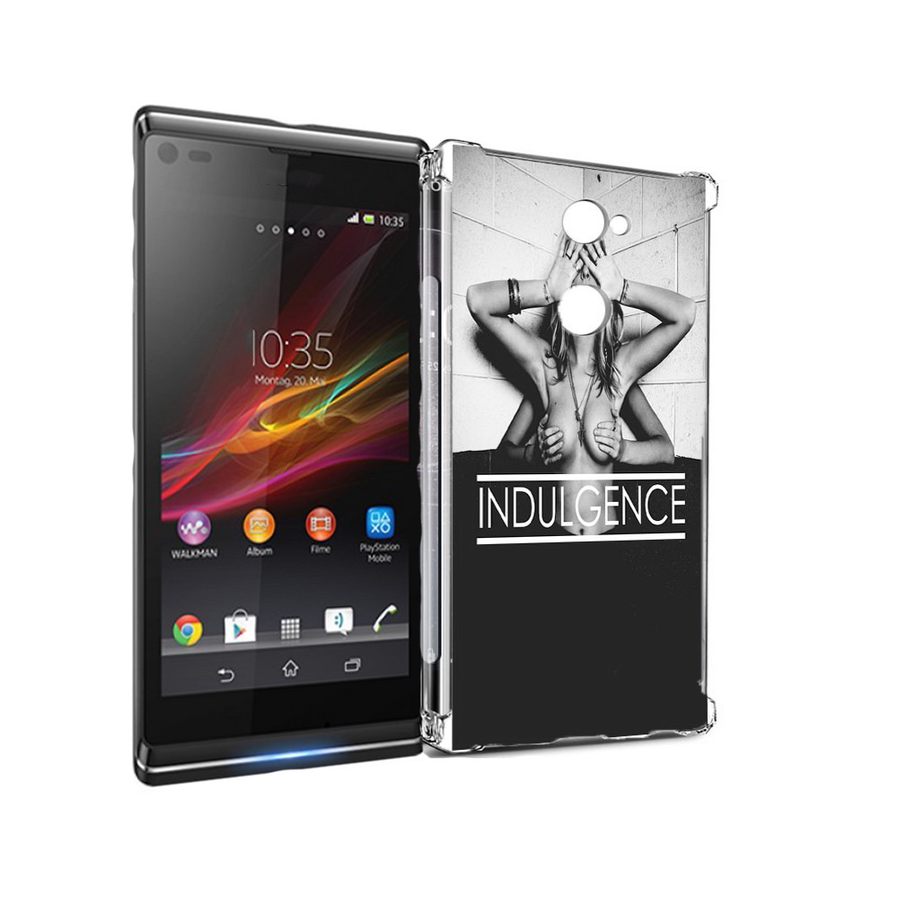 

Чехол MyPads Tocco для Sony Xperia L2 Страсть (PT99662.233.163), Прозрачный, Tocco