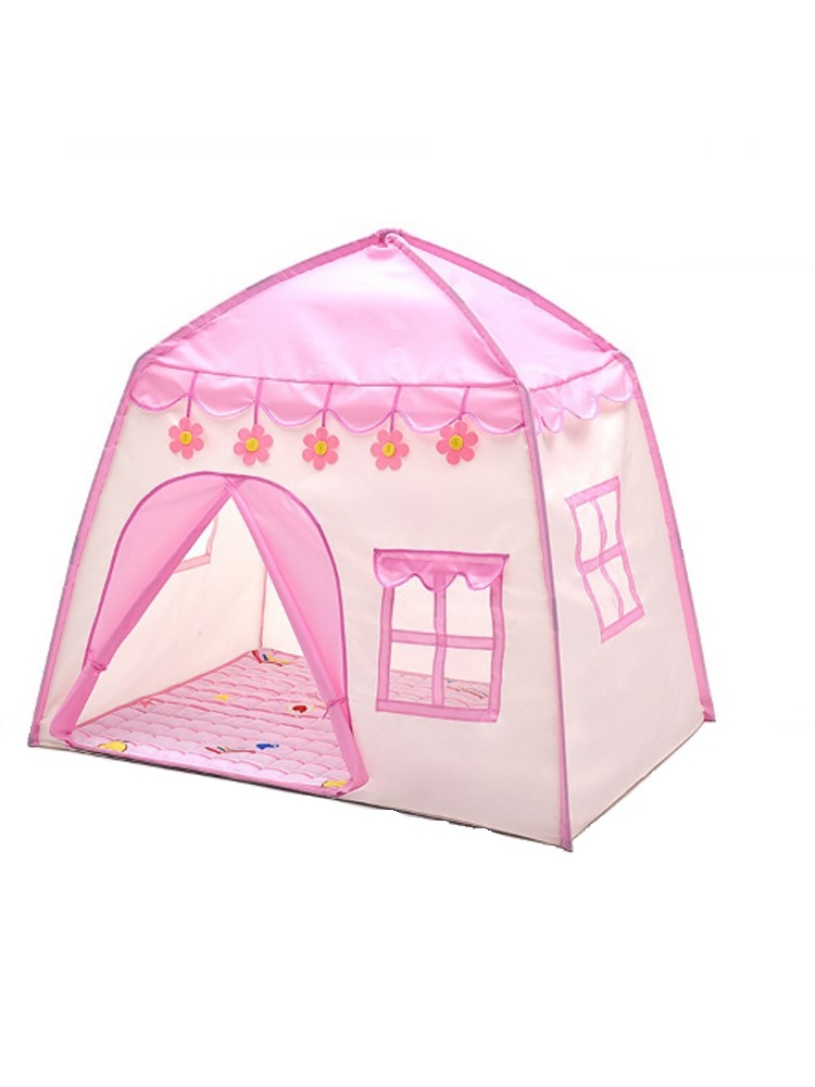 фото Детская палатка-домик urm розовая d00710