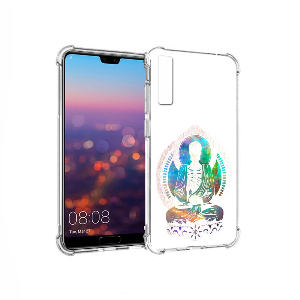 

Чехол MyPads Tocco для Huawei P20 Pro умный скелет (PT108144.28.653), Прозрачный, Tocco