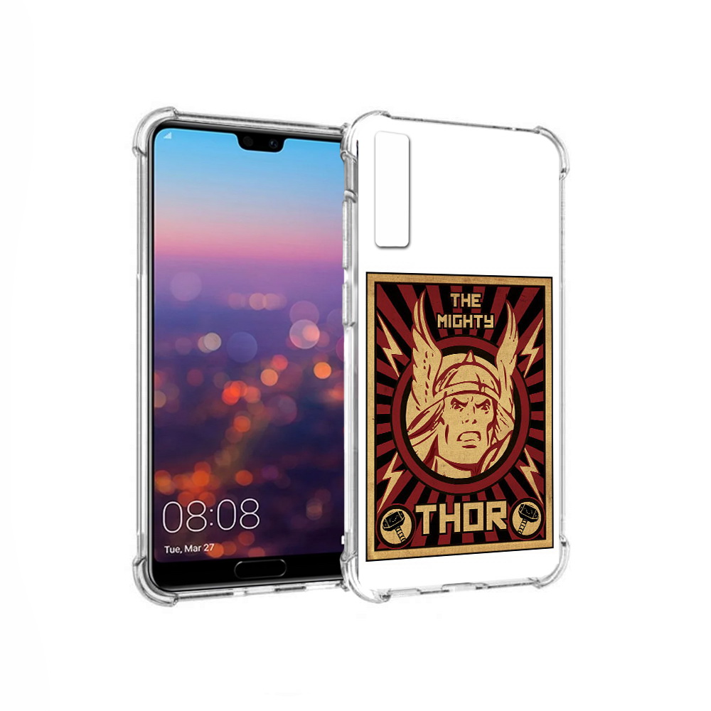 

Чехол MyPads Tocco для Huawei P20 Pro тор лицо (PT108144.28.646), Прозрачный, Tocco