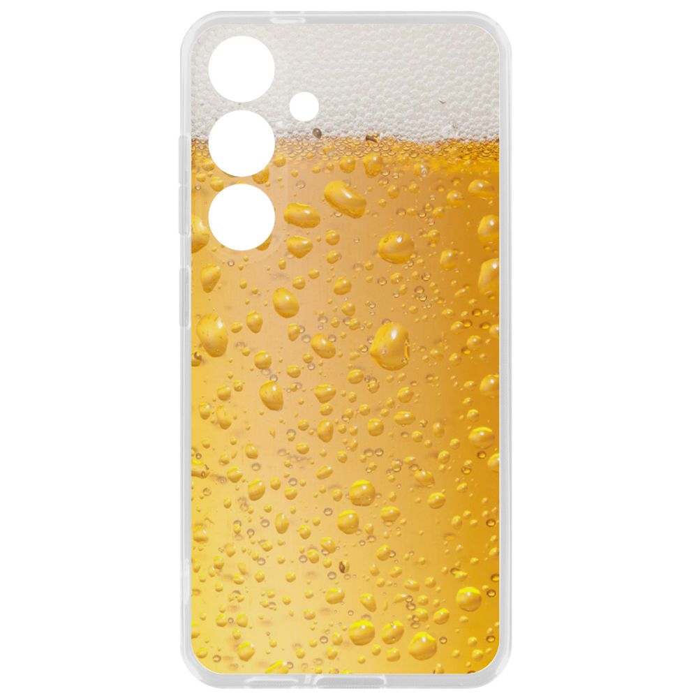 

Чехол-накладка Krutoff Clear Case Пенное для Samsung Galaxy S24, Прозрачный