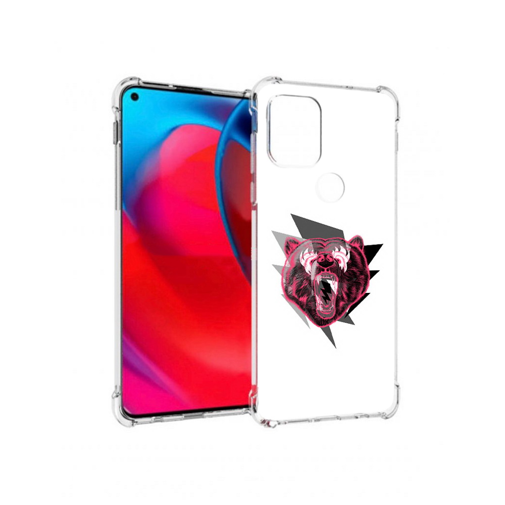 

Чехол MyPads Tocco для Motorola Moto G грозовой медведь (PT227067.359.301), Прозрачный, Tocco