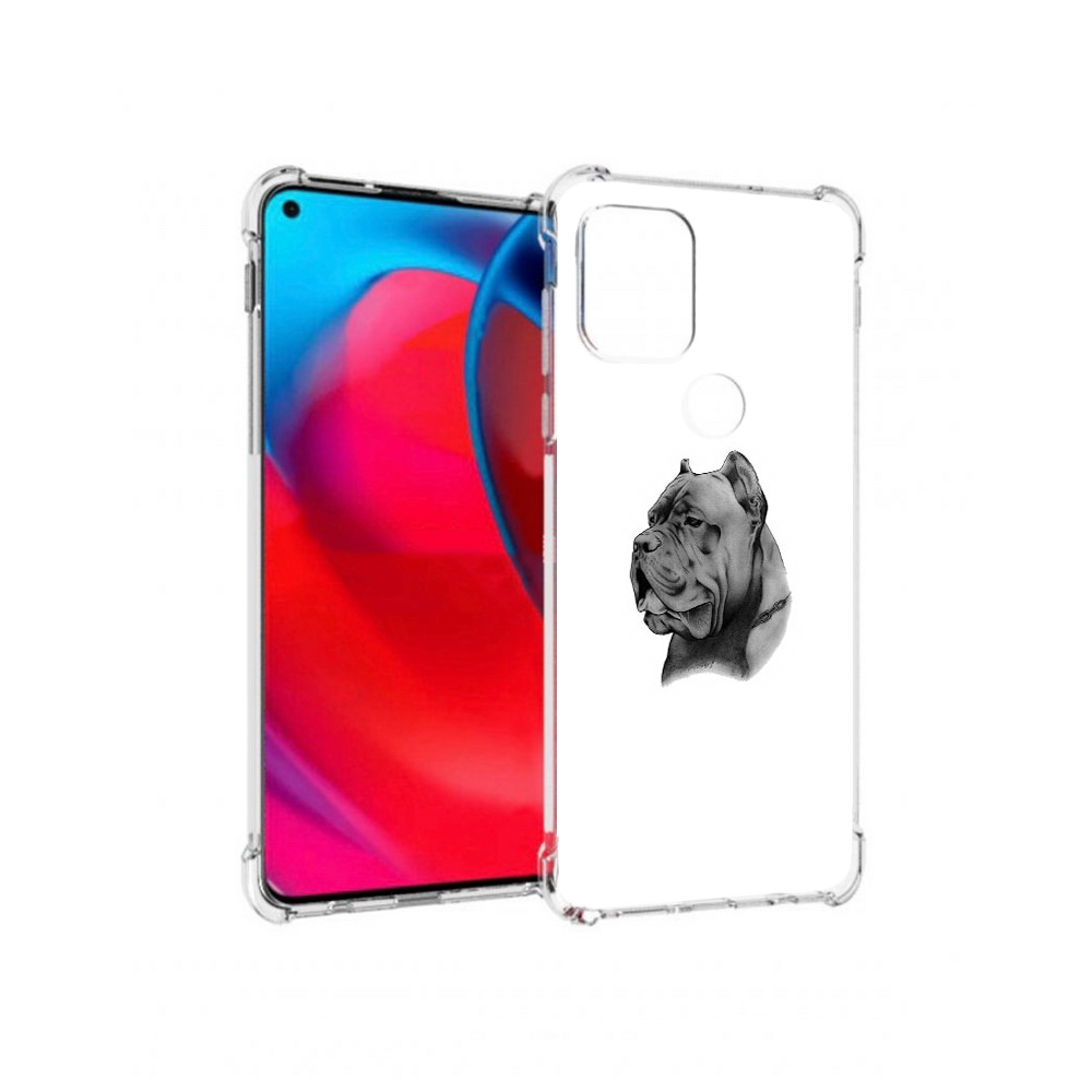 

Чехол MyPads Tocco для Motorola Moto G грозный бульдог (PT227067.359.300), Прозрачный, Tocco