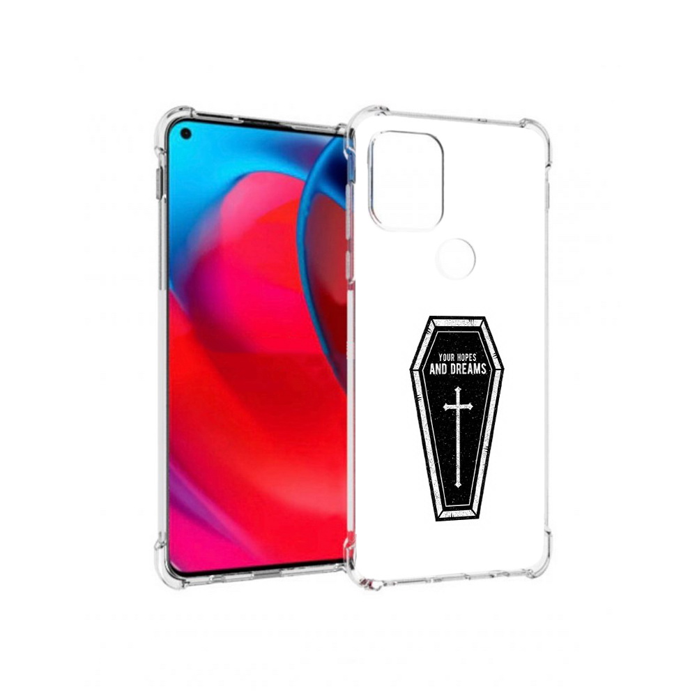 

Чехол MyPads Tocco для Motorola Moto G гроб с мечтами (PT227067.359.299), Прозрачный, Tocco