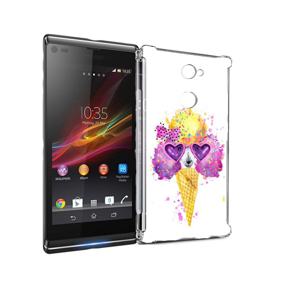 

Чехол MyPads Tocco для Sony Xperia L2 Рожок (PT99662.233.146), Прозрачный, Tocco