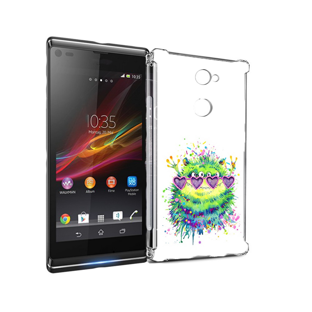 

Чехол MyPads Tocco для Sony Xperia L2 Пушистый персонаж (PT99662.233.142), Прозрачный, Tocco