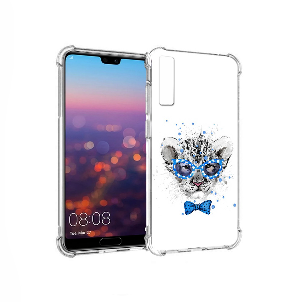 Чехол MyPads Tocco для Huawei P20 Pro тигренок с бабочкой (PT108144.28.642)