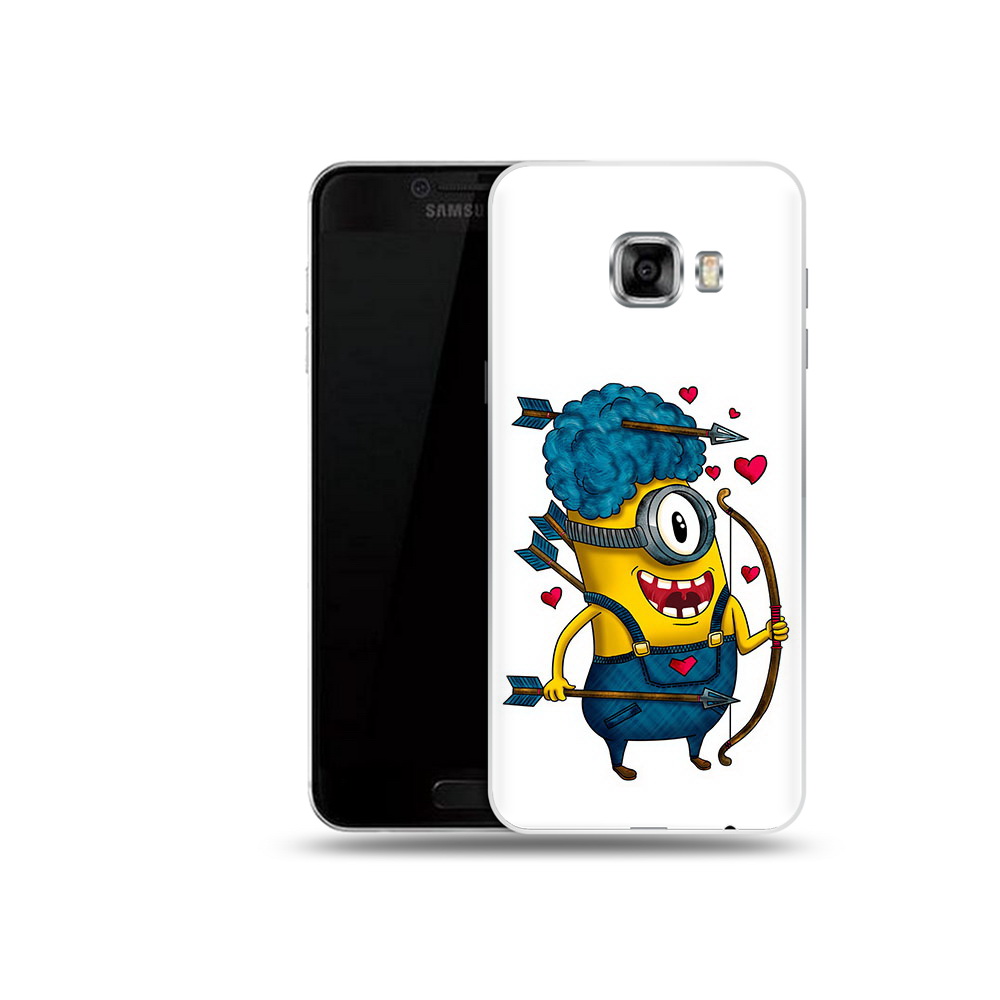 

Чехол MyPads Tocco для Samsung Galaxy C5 (2016) Миньон купидон, Прозрачный, Tocco