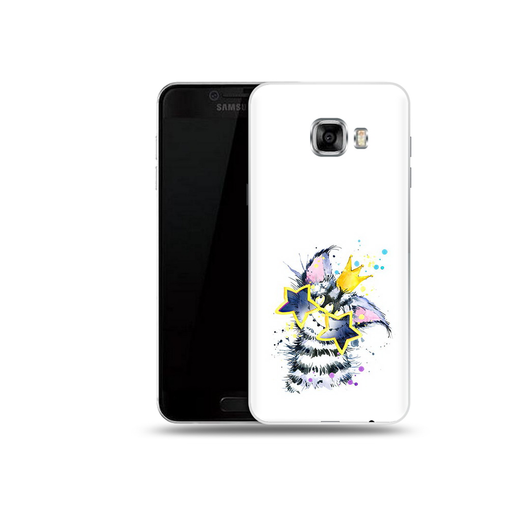 

Чехол MyPads Tocco для Samsung Galaxy C5 (2016) Мартовский Нуся, Прозрачный, Tocco