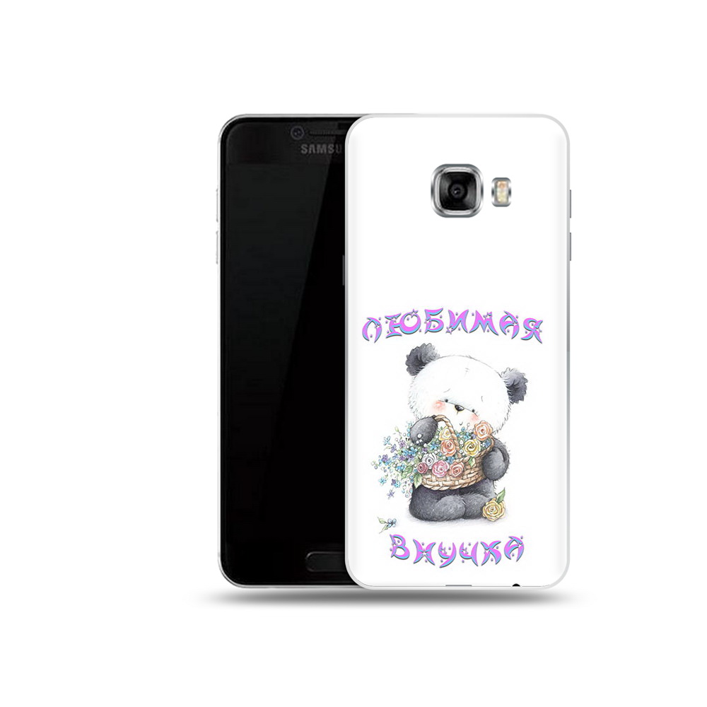 Чехол MyPads Tocco для Samsung Galaxy C5 (2016) Любимая внучка