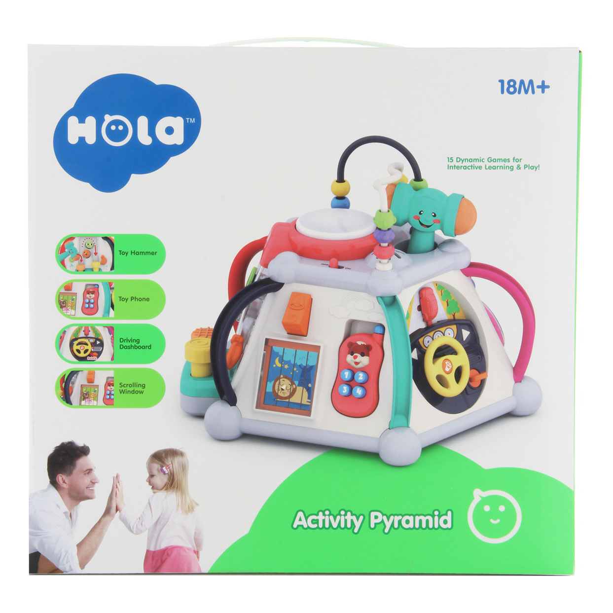 

Игровой центр Huile Toys Happy Small World 30 х 18 х 28 см в ассортименте (вид по наличию)