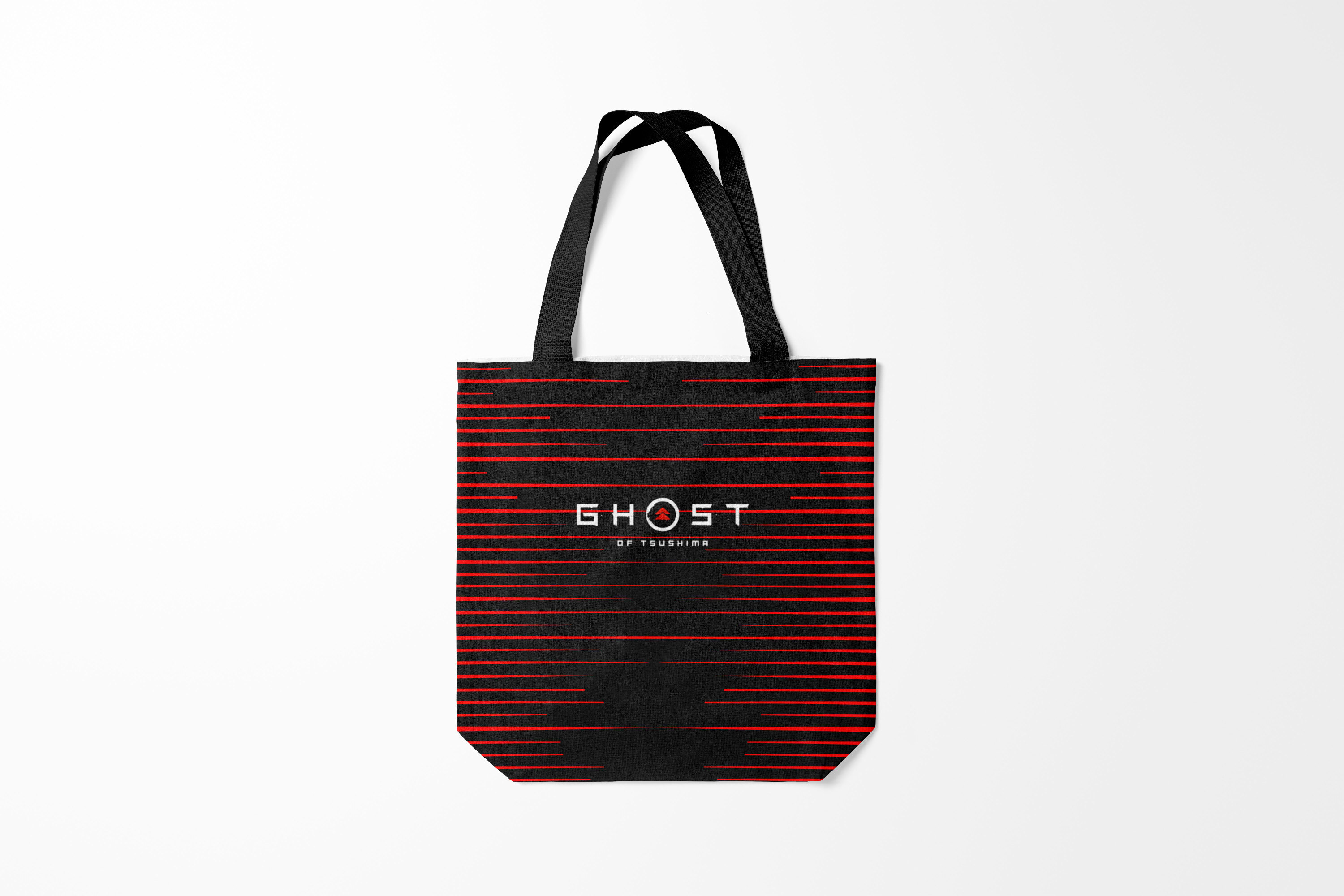 

Сумка шoппер унисекс Burnettie Ghost of Tsushima Tsushim, черный, Ghost of Tsushima Tsushim