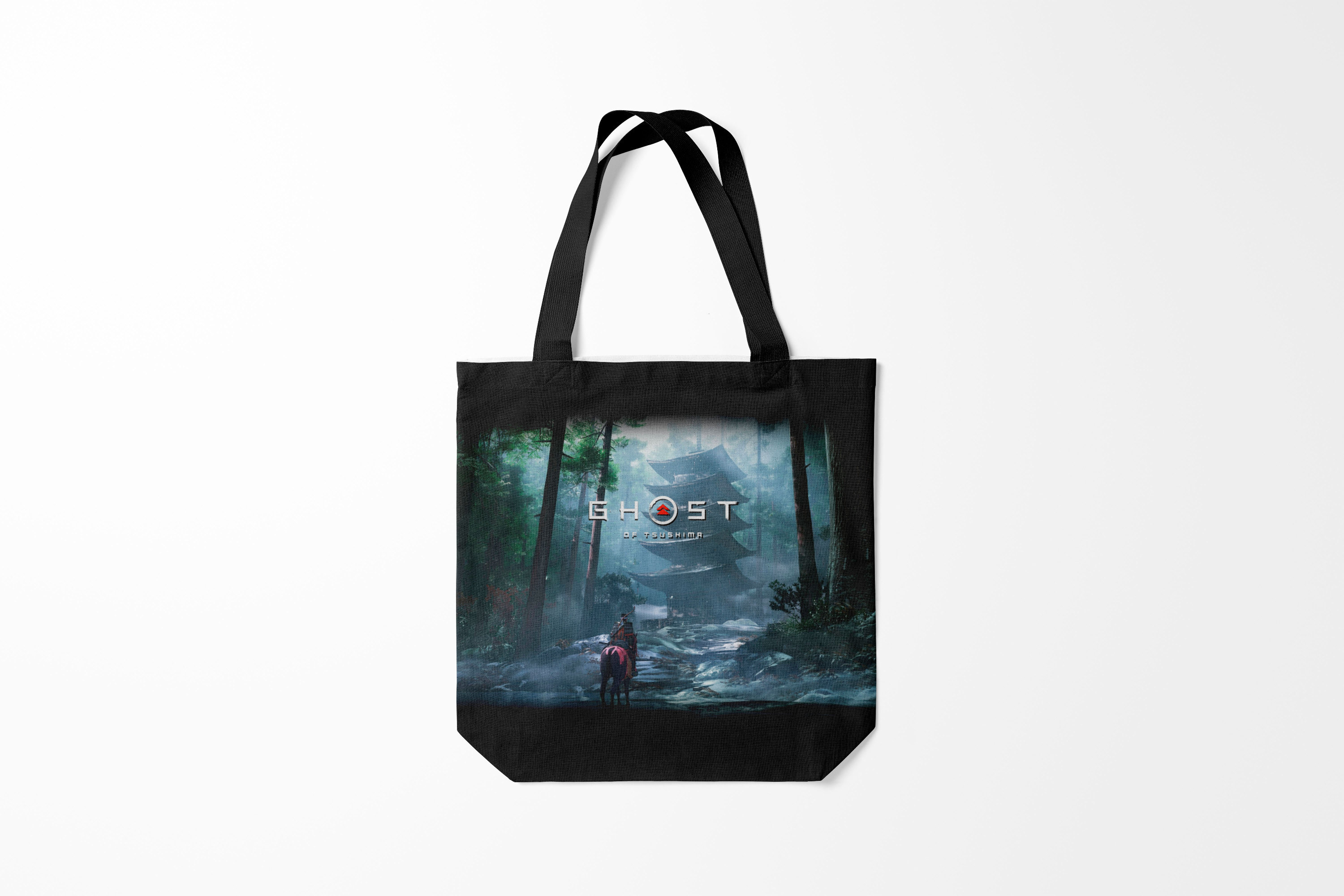 

Сумка шoппер унисекс Burnettie Ghost of Tsushima Z, черный, Ghost of Tsushima Z
