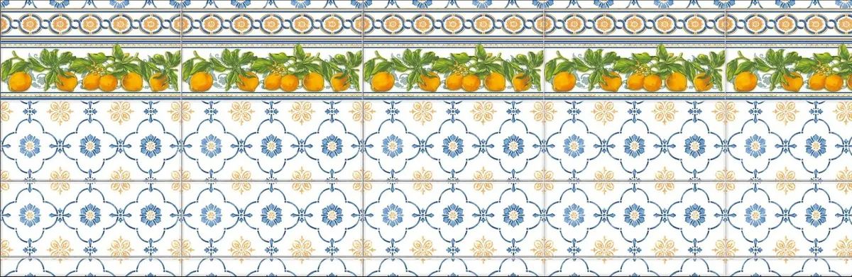 

Кухонный фартук Dellitas "Лимончелло" 2000*600 мм, АБС пластик, термоперевод, Желтый