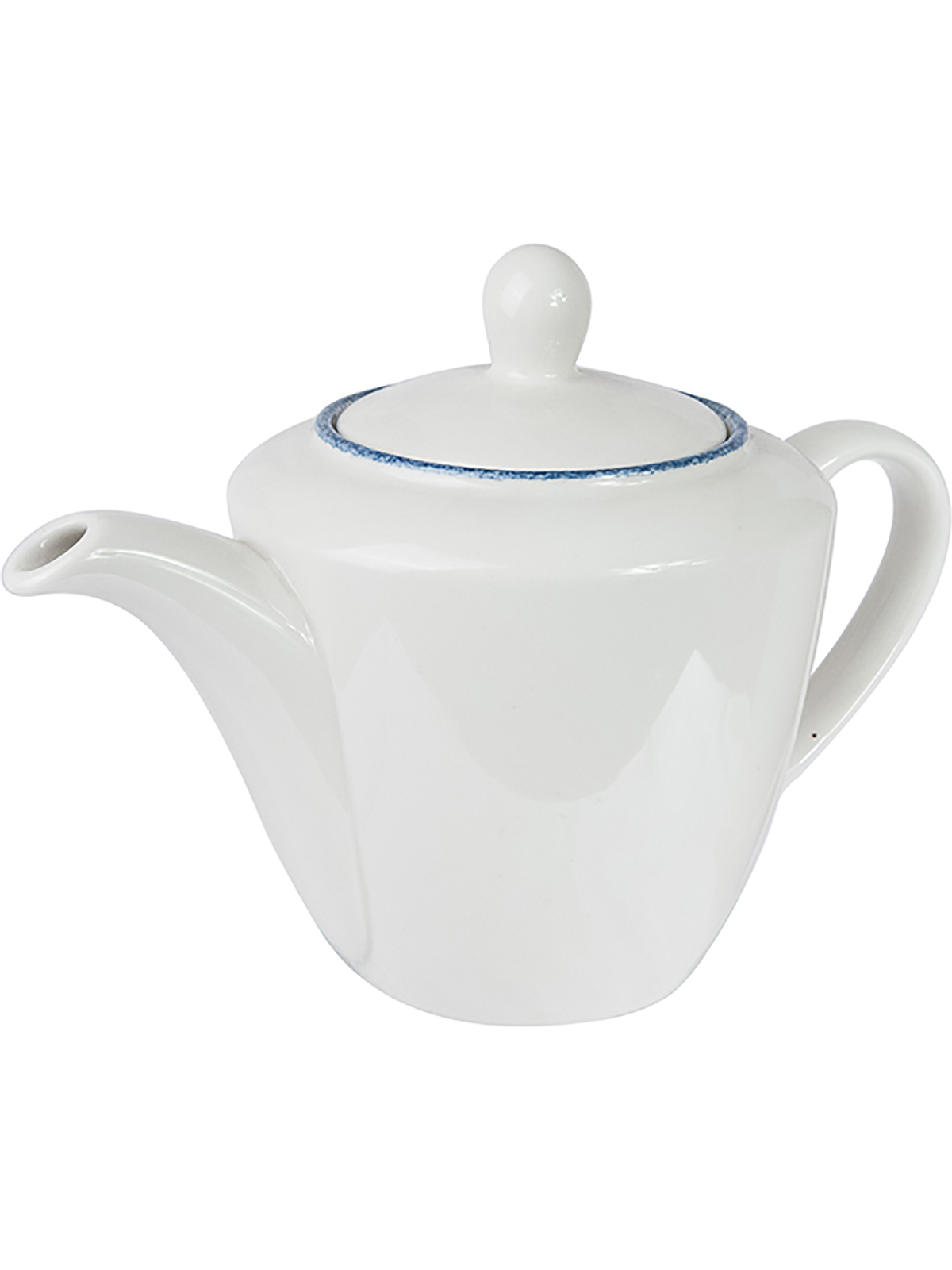 

Чайник заварочный Steelite Blue Dapple фарфоровый 850 мл белый