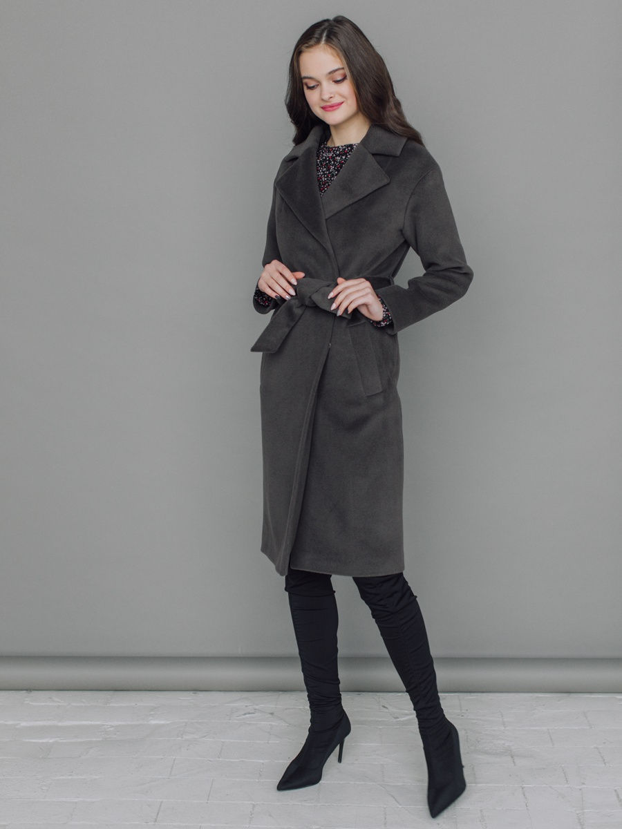 

Пальто женское Aylin Stories AS50 коричневое 44, Коричневый, AS50