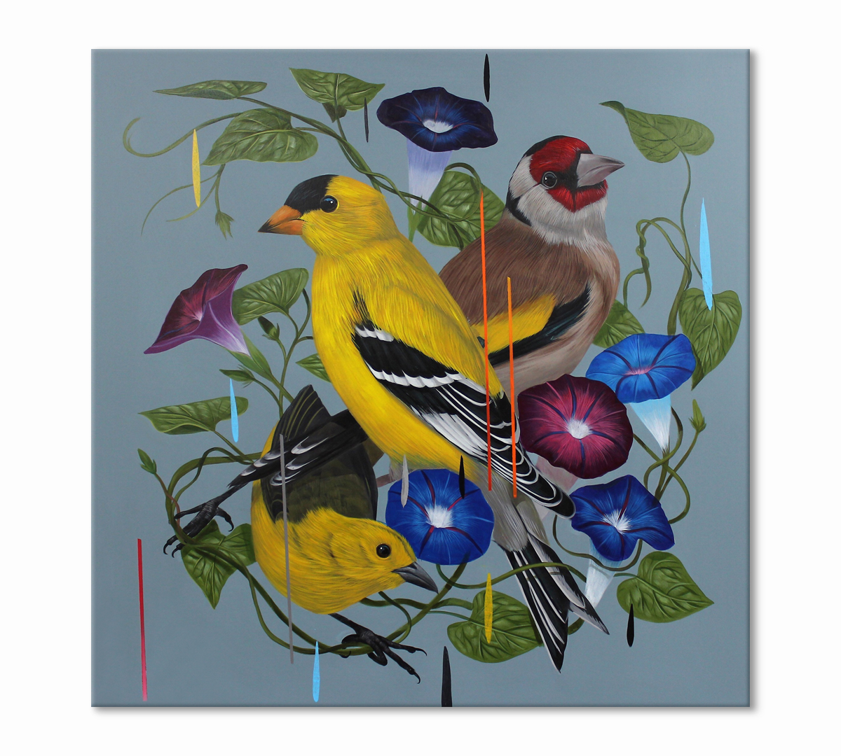 

Картина интерьерная на синтетическом холсте Poly Print Art ZK01001828/S/1 50х50 см