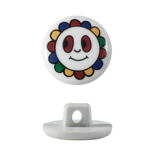 

Пуговица Magic Buttons "Веселый цветок" (QN028-W1), 36 шт