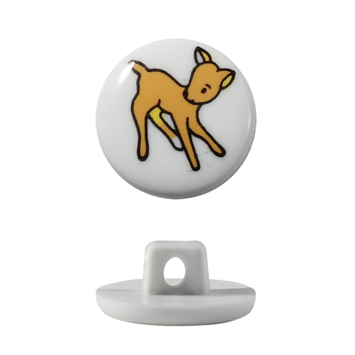 

Пуговица Magic Buttons "Олененок" (QN032-W1), 36 шт