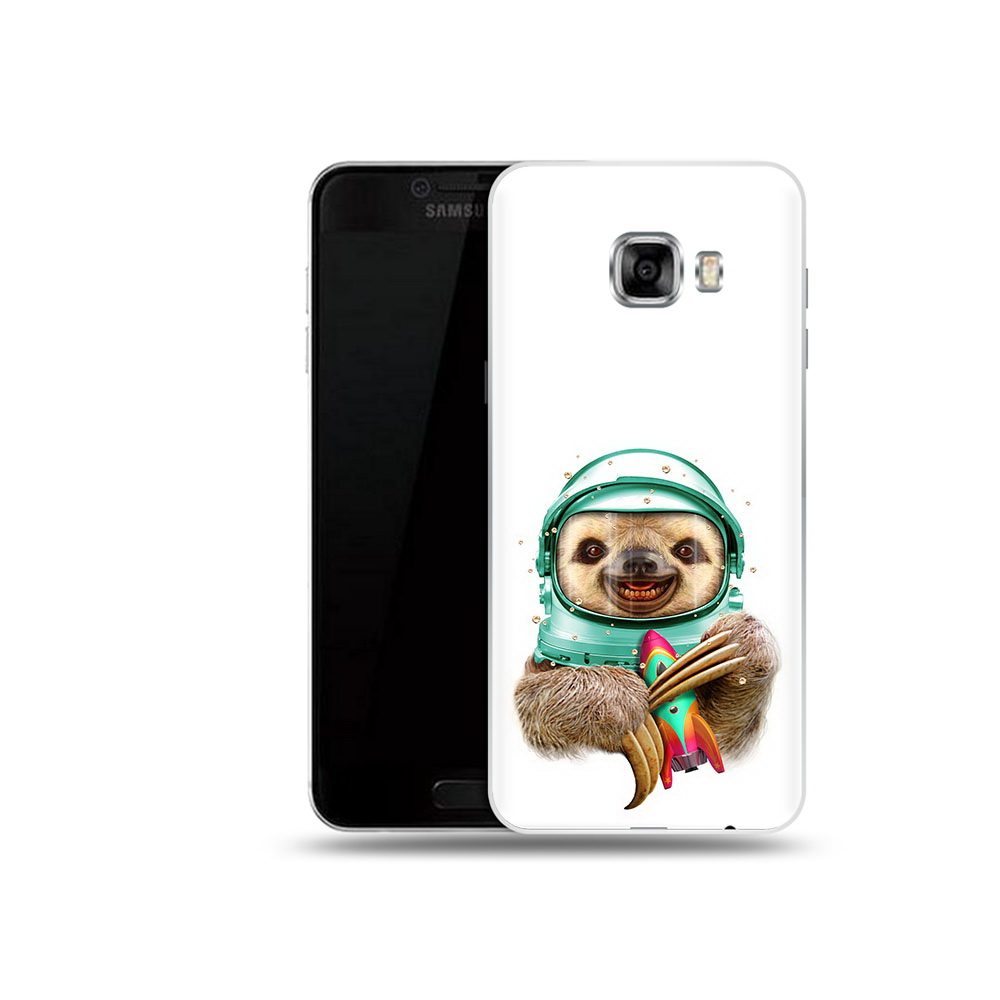 

Чехол MyPads Tocco для Samsung Galaxy C5 (2016) Ленивец астронавт, Прозрачный, Tocco